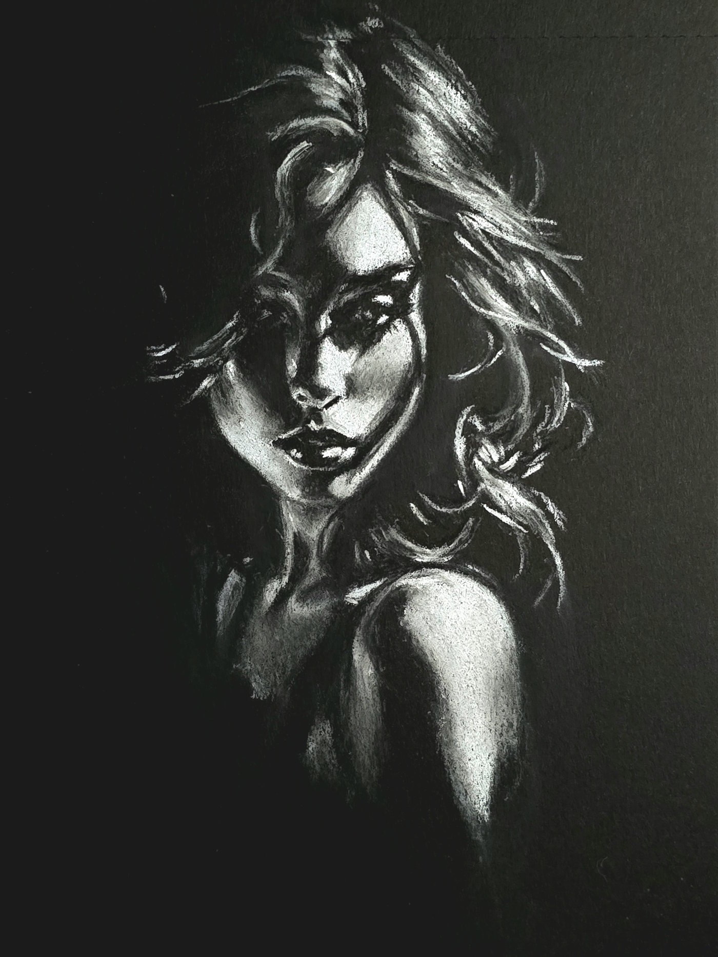 Experience L - Pastelportret door Massin Art
